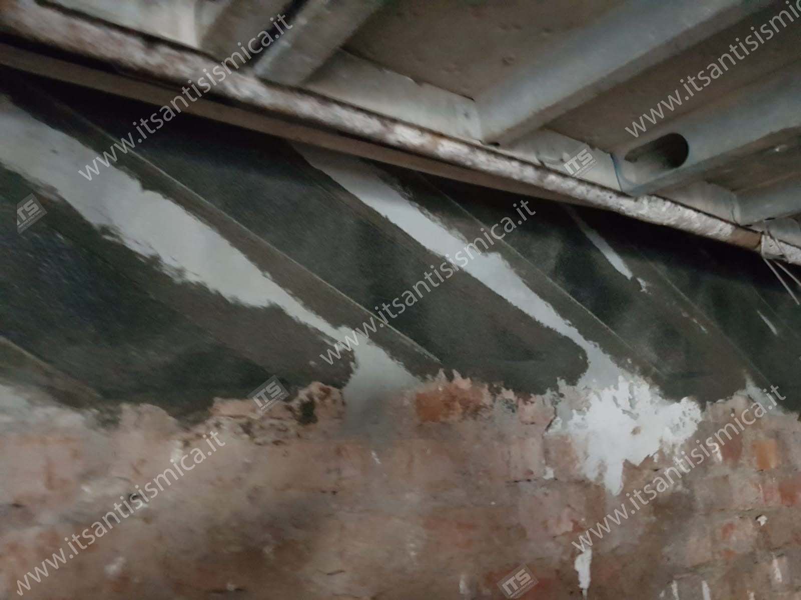 Capannone industriale post-incendio — Pistoia — fotografia di cantiere 5